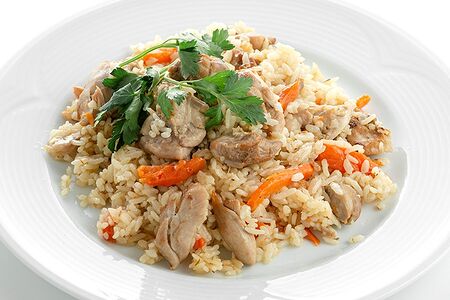 Плов с курицей