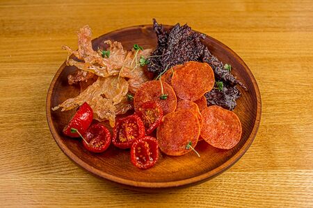 Сет мясной вяленой гастрономии к пиву