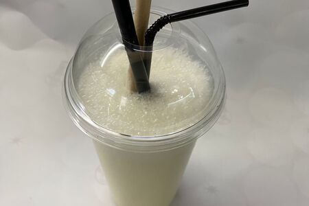 Молочный коктейль банановый