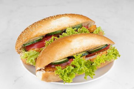 Панини с курицей