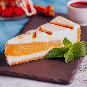 Чизкейк карамель