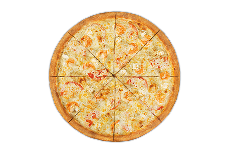 Пицца Весёлая креветка (40см)