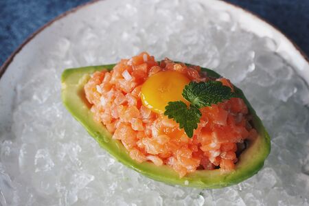 Тартар из лосося