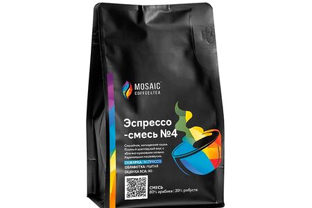 Кофе Эспрессо-смесь Mosaic №4