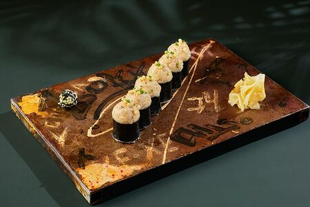 Трюфельный ролл с гребешком