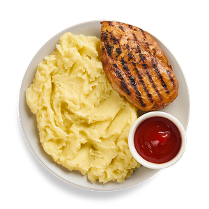 Куриное филе с пюре