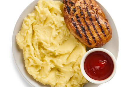 Куриное филе с пюре