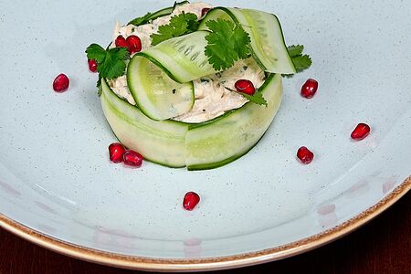 Ацецили с куриным филе и огурцом