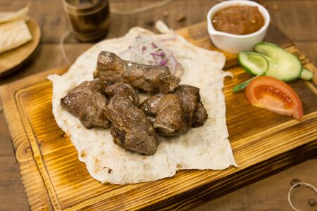 Шашлык из cвинoй шеи