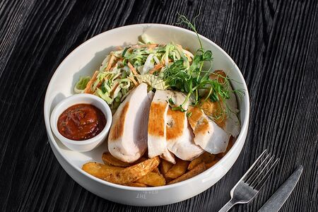 Стейк из курицы