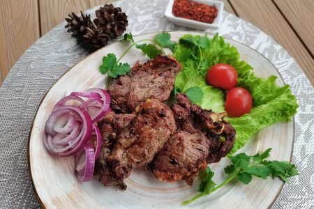 Шашлык из говядины