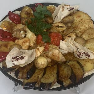 Садж-кебаб из курицы