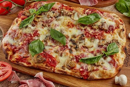 Пицца римская Ветчина с грибами