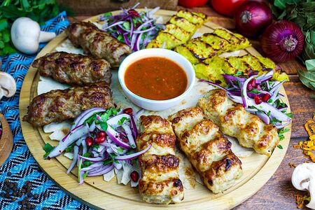 Сет из люля-кебабов