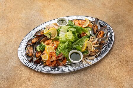 Морепродукты гриль