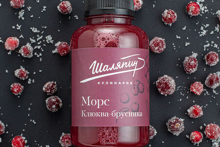 Морс клюквенно-брусничный маленький