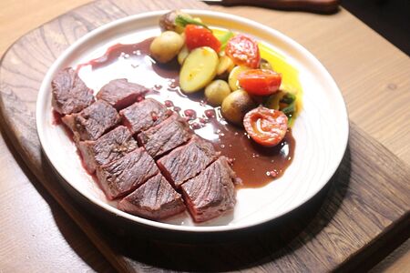 Стейк Рибай из мраморной говядины