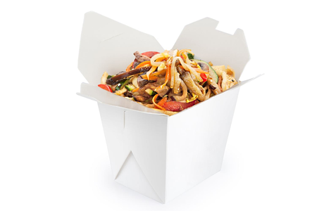 Вок с курицей