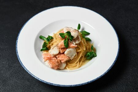 Рыбная карбонара