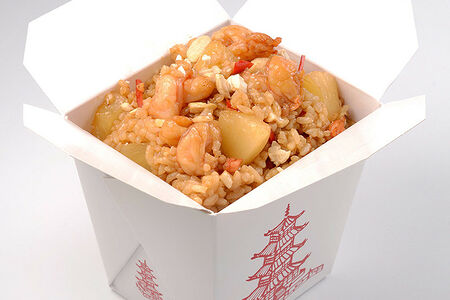 Рис с морепродуктами