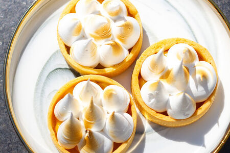 Лимонная тарталетка