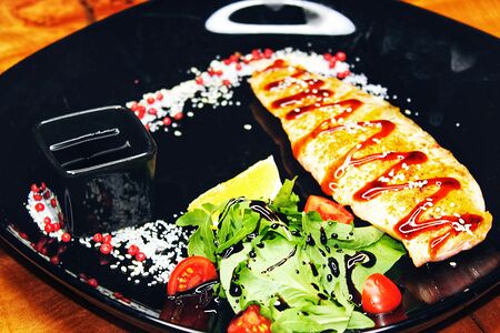 Лосось на гриле