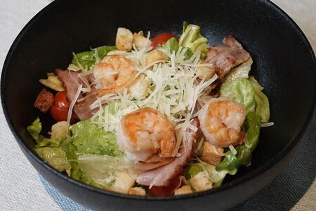 А-ля Кардини с креветками