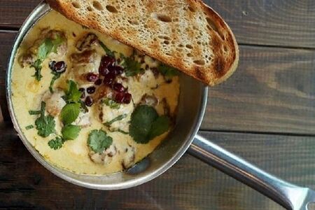 Чкмерули в сковородке