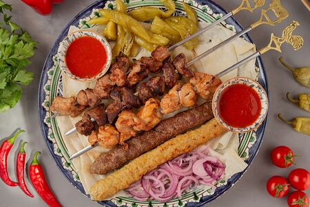 Люля-кебаб из баранины