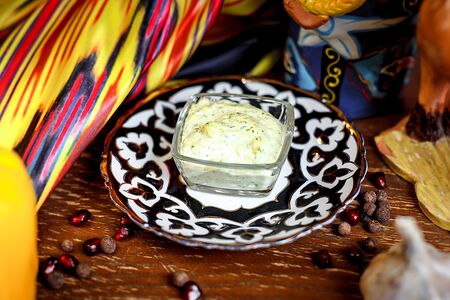 Соус белый с горчицей