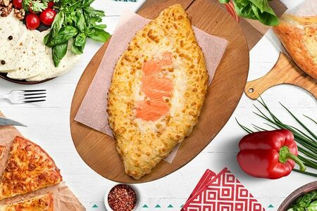 Хачапури с семгой детское