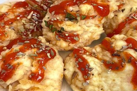 Байтсы в соусе шрирача