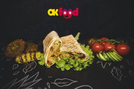 Вегетарианская шаурма с фалафелем L