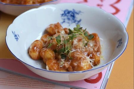 Ньокки с грибами