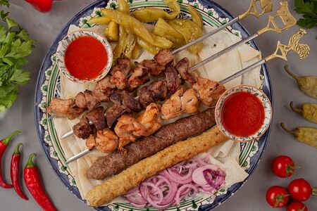 Шашлык из цыпленка