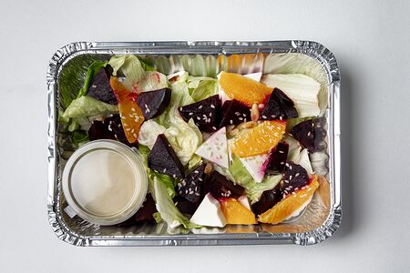 Салат с печёной свеклой