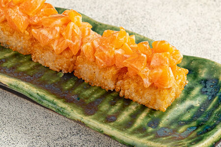 Криспи-райс с лососем