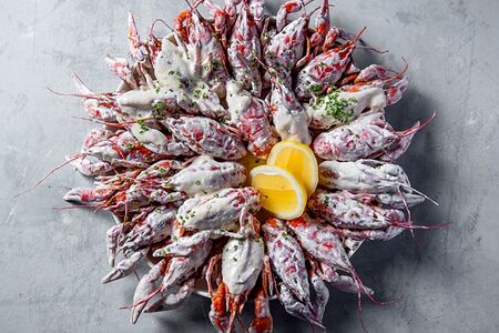 Раки в сметане Xxl