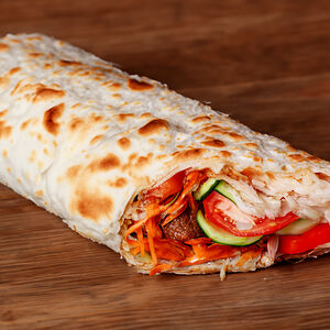 Мини-шаурма из свинины