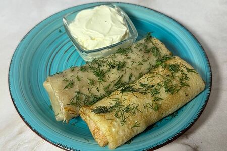 Блинчики Сливочный лосось