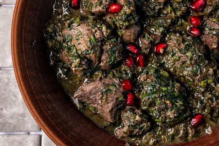 Чакапули с бараниной