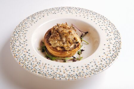 Кокот из белых грибов