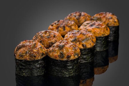 Запеченный ролл с угрём