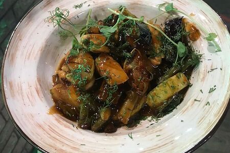 Курица с овощами по-тайски