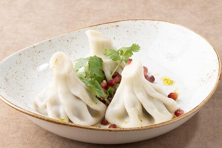 Хинкали с бараниной