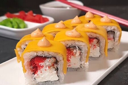 Ролл Чеддер с угрем