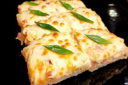 Суши-пицца с цыпленком