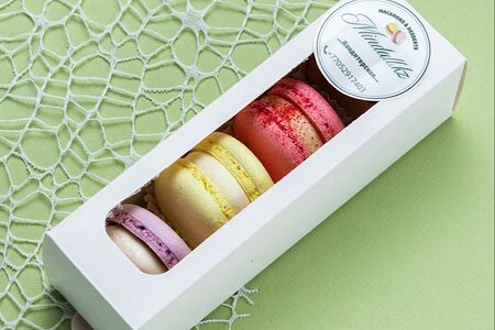 Macarons Box 4 микс вкусов