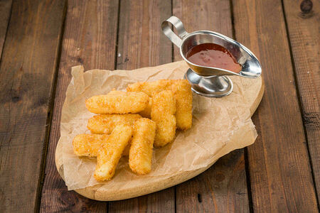 Жареный сыр сулугуни