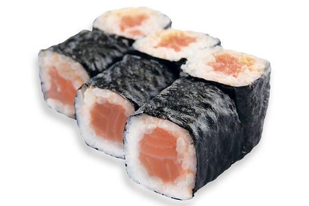 Ролл с лососем